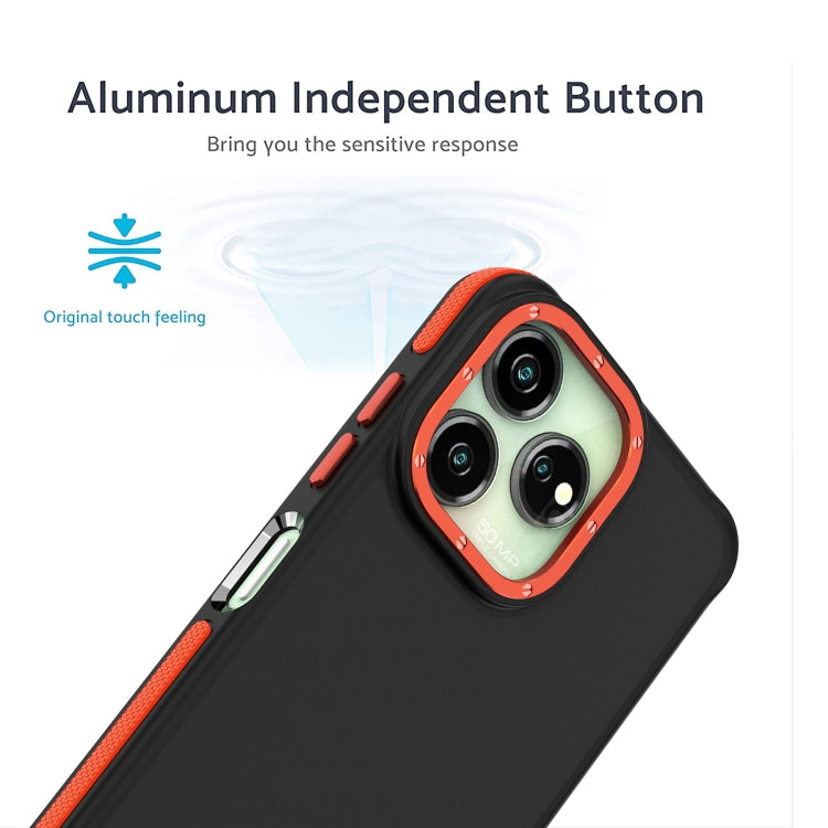 Dual-Color Shockproof TPU Phone Case, For ZTE Axon 50 Lite