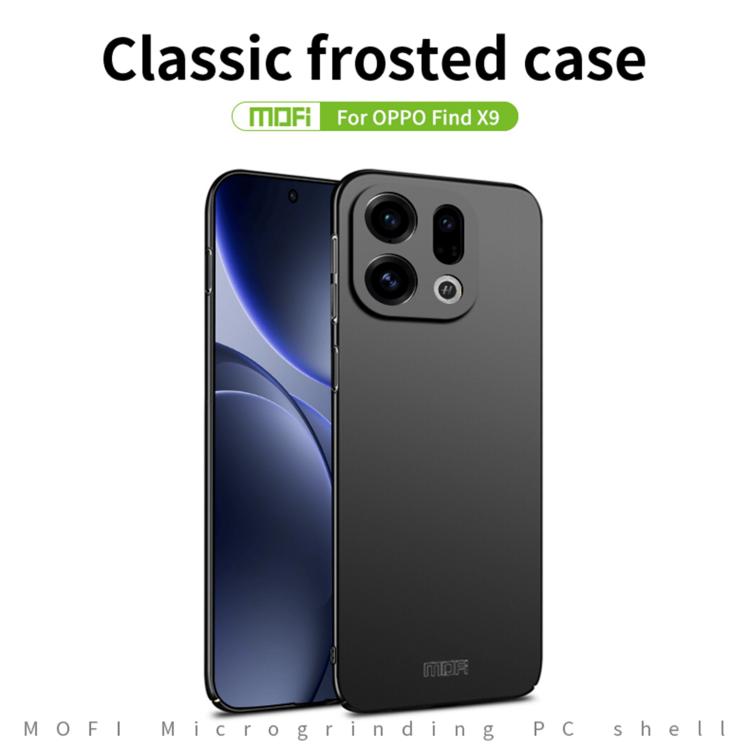 MOFI Micro-Frosted PC Ultra-thin Hard Phone Case, For OPPO Find X9, For OPPO Find X9 Pro, For OPPO Find X8 Pro, For OPPO Find X6 Pro, For OPPO Find X6