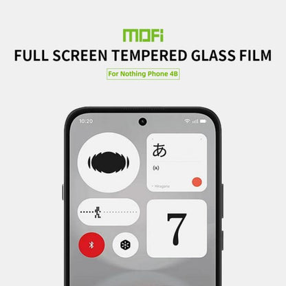 MOFI 9H 2.5D Full Screen Tempered Glass Film, For Nothing Phone 4b, For Nothing Phone 4a Pro, For Nothing Phone 4a, For Nothing Phone 3a Lite, For Nothing Phone 3, For Nothing CMF Phone 2 Pro, For Nothing Phone 2a Plus, For Nothing Phone 2a            ...