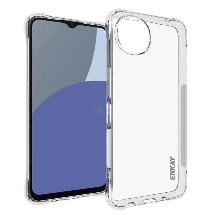 ENKAY Hat-Prince Transparent TPU Shockproof Phone Case, For Sharp Aquos Wish6, For Sharp Aquos R11, For Sharp Aquos ish5, For Sharp Sense9, For Sharp Aquos R9 Pro, For Sharp Aquos wish4, For Sharp Aquos R9