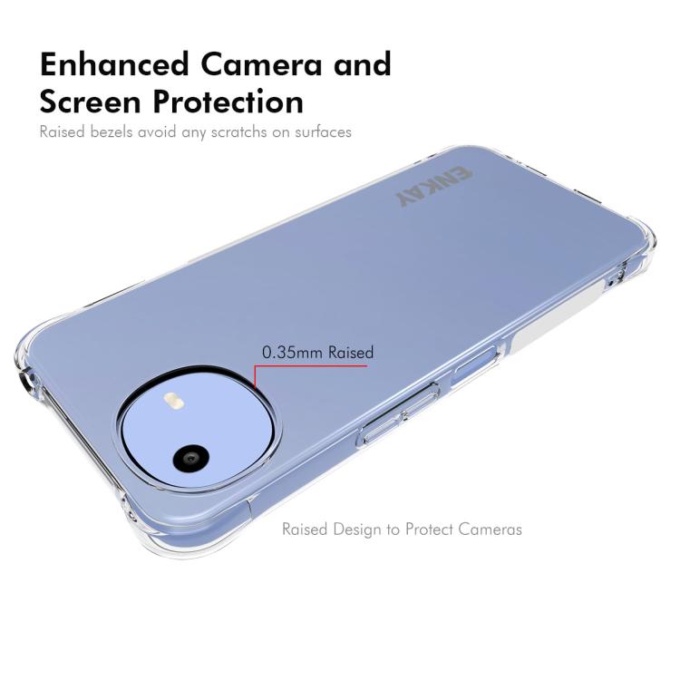 ENKAY Hat-Prince Transparent TPU Shockproof Phone Case, For Sharp Aquos Wish6, For Sharp Aquos R11, For Sharp Aquos ish5, For Sharp Sense9, For Sharp Aquos R9 Pro, For Sharp Aquos wish4, For Sharp Aquos R9