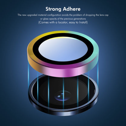 ENKAY Hat-Prince 9H Rear Camera Lens Aluminium Alloy Tempered Glass Film, For Xiaomi Poco X5 Pro