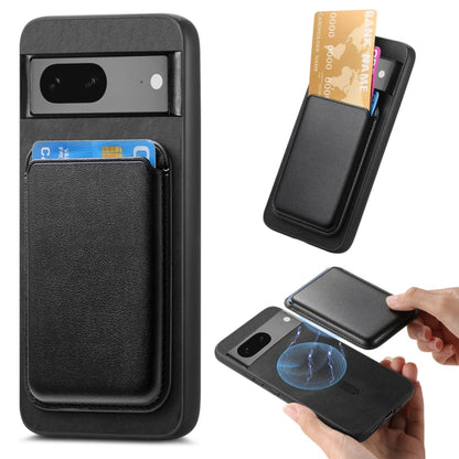 Retro Magsafe Card Bag PU Back Cover Phone Case, For Google Pixel 7, For Google Pixel 10 / 10 Pro