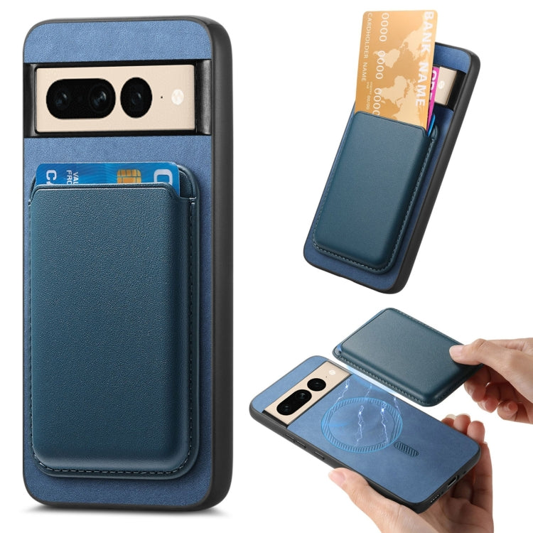 Retro Magsafe Card Bag PU Back Cover Phone Case, For Google Pixel 11 Pro XL, For Google Pixel 11, For Google Pixel 11 Pro, For Google Pixel 10 Pro XL, For Google Pixel 9a, For Google Pixel 9 Pro XL, For Google Pixel 9 Pro, For Google Pixel 9           ...