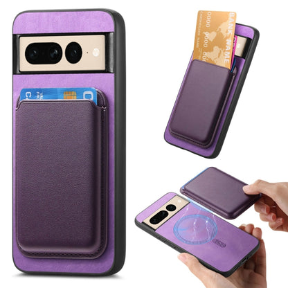 Retro Magsafe Card Bag PU Back Cover Phone Case, For Google Pixel 11 Pro XL, For Google Pixel 11, For Google Pixel 11 Pro, For Google Pixel 10 Pro XL, For Google Pixel 9a, For Google Pixel 9 Pro XL, For Google Pixel 9 Pro, For Google Pixel 9           ...
