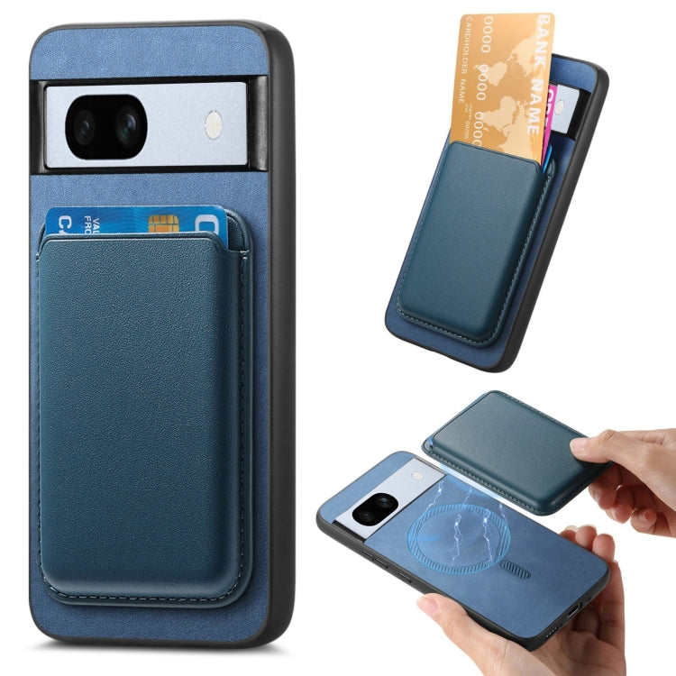 Retro Magsafe Card Bag PU Back Cover Phone Case, For Google Pixel 11 Pro XL, For Google Pixel 11, For Google Pixel 11 Pro, For Google Pixel 10 Pro XL, For Google Pixel 9a, For Google Pixel 9 Pro XL, For Google Pixel 9 Pro, For Google Pixel 9           ...