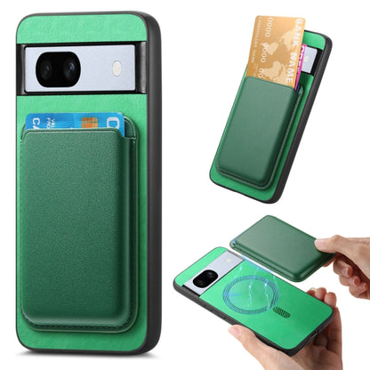 Retro Magsafe Card Bag PU Back Cover Phone Case, For Google Pixel 11 Pro XL, For Google Pixel 11, For Google Pixel 11 Pro, For Google Pixel 10 Pro XL, For Google Pixel 9a, For Google Pixel 9 Pro XL, For Google Pixel 9 Pro, For Google Pixel 9           ...