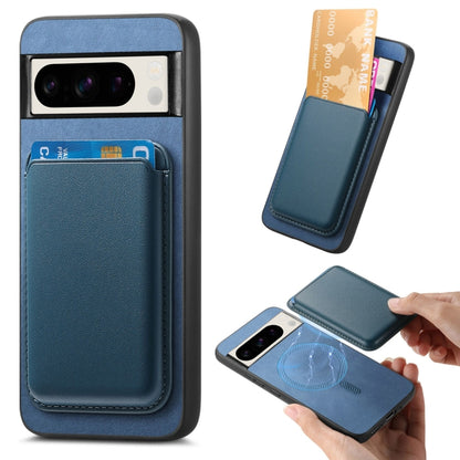 Retro Magsafe Card Bag PU Back Cover Phone Case, For Google Pixel 11 Pro XL, For Google Pixel 11, For Google Pixel 11 Pro, For Google Pixel 10 Pro XL, For Google Pixel 9a, For Google Pixel 9 Pro XL, For Google Pixel 9 Pro, For Google Pixel 9           ...