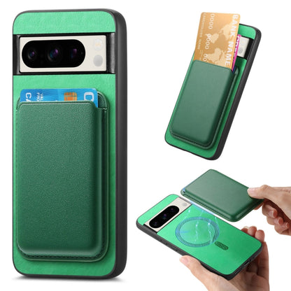 Retro Magsafe Card Bag PU Back Cover Phone Case, For Google Pixel 11 Pro XL, For Google Pixel 11, For Google Pixel 11 Pro, For Google Pixel 10 Pro XL, For Google Pixel 9a, For Google Pixel 9 Pro XL, For Google Pixel 9 Pro, For Google Pixel 9           ...