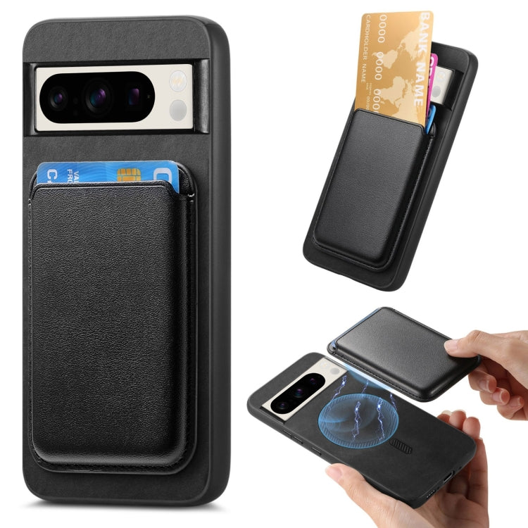 Retro Magsafe Card Bag PU Back Cover Phone Case, For Google Pixel 11 Pro XL, For Google Pixel 11, For Google Pixel 11 Pro, For Google Pixel 10 Pro XL, For Google Pixel 9a, For Google Pixel 9 Pro XL, For Google Pixel 9 Pro, For Google Pixel 9           ...