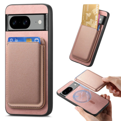 Retro Magsafe Card Bag PU Back Cover Phone Case, For Google Pixel 11 Pro XL, For Google Pixel 11, For Google Pixel 11 Pro, For Google Pixel 10 Pro XL, For Google Pixel 9a, For Google Pixel 9 Pro XL, For Google Pixel 9 Pro, For Google Pixel 9           ...