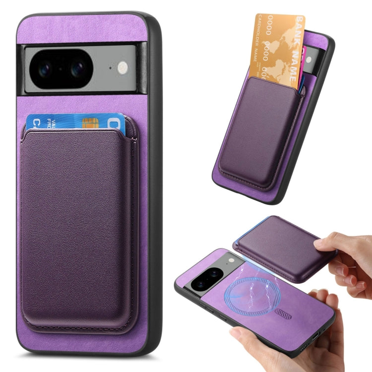 Retro Magsafe Card Bag PU Back Cover Phone Case, For Google Pixel 11 Pro XL, For Google Pixel 11, For Google Pixel 11 Pro, For Google Pixel 10 Pro XL, For Google Pixel 9a, For Google Pixel 9 Pro XL, For Google Pixel 9 Pro, For Google Pixel 9           ...