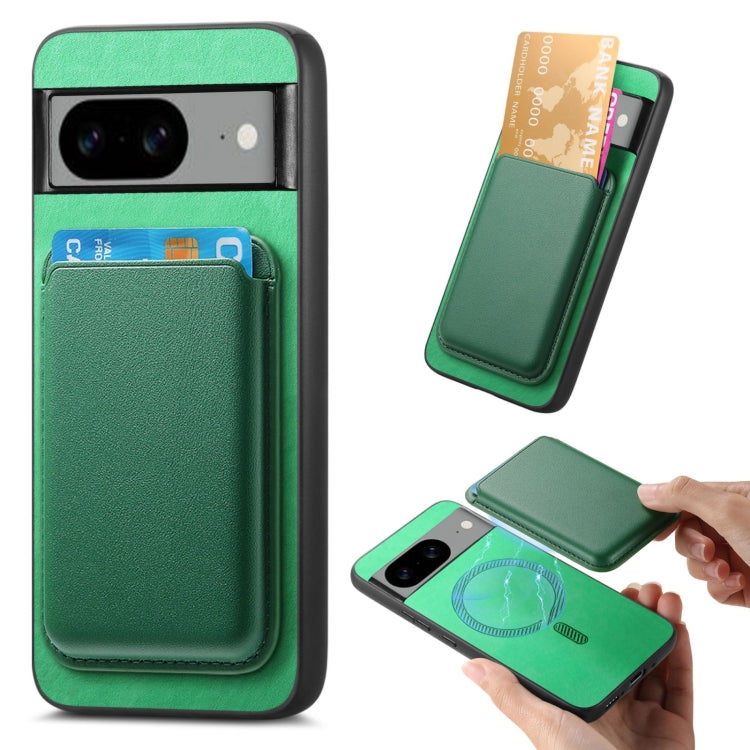 Retro Magsafe Card Bag PU Back Cover Phone Case, For Google Pixel 11 Pro XL, For Google Pixel 11, For Google Pixel 11 Pro, For Google Pixel 10 Pro XL, For Google Pixel 9a, For Google Pixel 9 Pro XL, For Google Pixel 9 Pro, For Google Pixel 9           ...