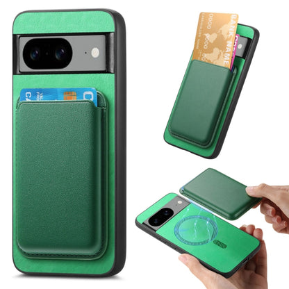 Retro Magsafe Card Bag PU Back Cover Phone Case, For Google Pixel 11 Pro XL, For Google Pixel 11, For Google Pixel 11 Pro, For Google Pixel 10 Pro XL, For Google Pixel 9a, For Google Pixel 9 Pro XL, For Google Pixel 9 Pro, For Google Pixel 9           ...