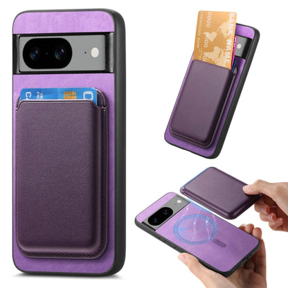 Retro Magsafe Card Bag PU Back Cover Phone Case, For Google Pixel 11 Pro XL, For Google Pixel 11, For Google Pixel 11 Pro, For Google Pixel 10 Pro XL, For Google Pixel 9a, For Google Pixel 9 Pro XL, For Google Pixel 9 Pro, For Google Pixel 9           ...