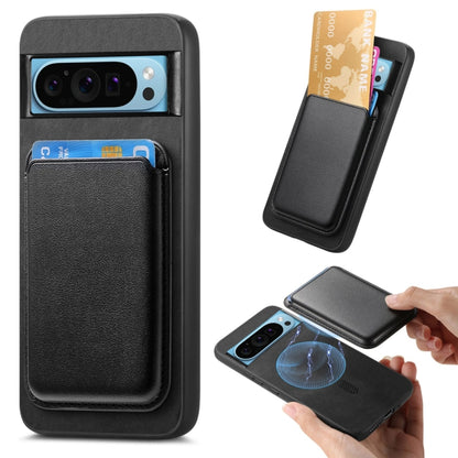 Retro Magsafe Card Bag PU Back Cover Phone Case, For Google Pixel 11 Pro XL, For Google Pixel 11, For Google Pixel 11 Pro, For Google Pixel 10 Pro XL, For Google Pixel 9a, For Google Pixel 9 Pro XL, For Google Pixel 9 Pro, For Google Pixel 9           ...