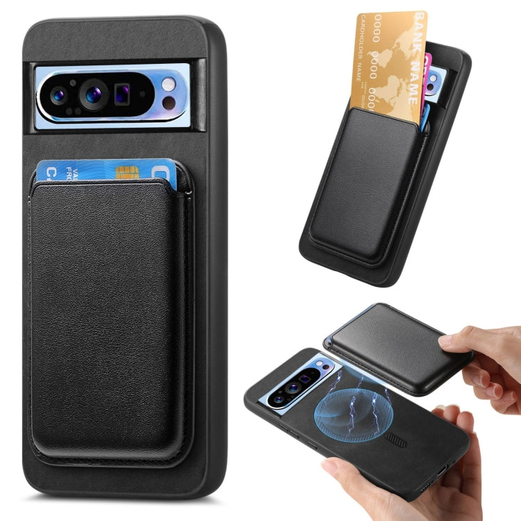 Retro Magsafe Card Bag PU Back Cover Phone Case, For Google Pixel 11 Pro XL, For Google Pixel 11, For Google Pixel 11 Pro, For Google Pixel 10 Pro XL, For Google Pixel 9a, For Google Pixel 9 Pro XL, For Google Pixel 9 Pro, For Google Pixel 9           ...