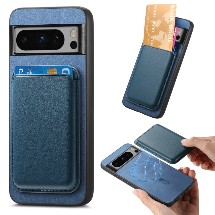Retro Magsafe Card Bag PU Back Cover Phone Case, For Google Pixel 11 Pro XL, For Google Pixel 11, For Google Pixel 11 Pro, For Google Pixel 10 Pro XL, For Google Pixel 9a, For Google Pixel 9 Pro XL, For Google Pixel 9 Pro, For Google Pixel 9           ...