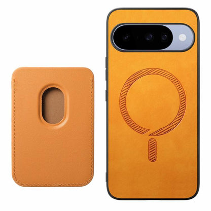 Retro Magsafe Card Bag PU Back Cover Phone Case, For Google Pixel 11 Pro XL, For Google Pixel 11, For Google Pixel 11 Pro, For Google Pixel 10 Pro XL, For Google Pixel 9a, For Google Pixel 9 Pro XL, For Google Pixel 9 Pro, For Google Pixel 9           ...