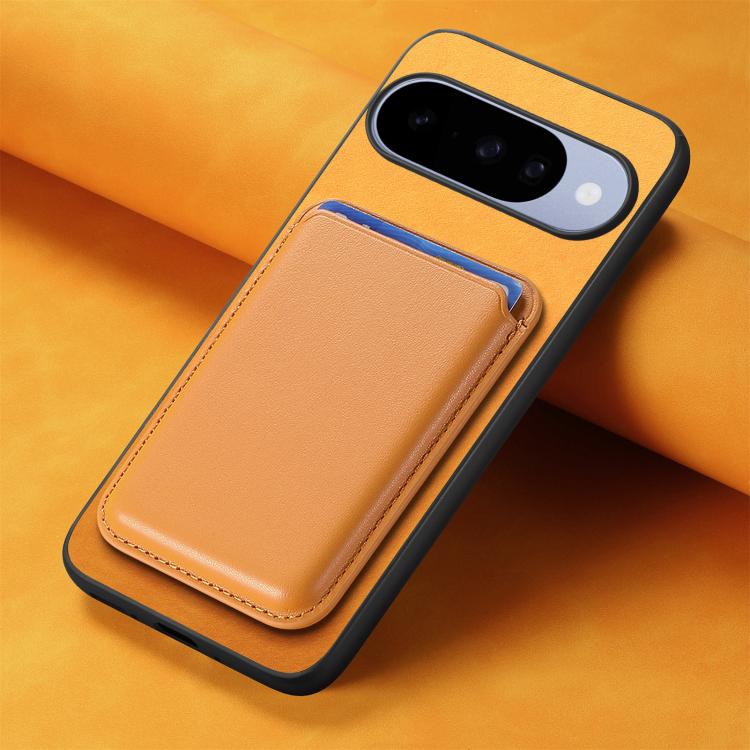 Retro Magsafe Card Bag PU Back Cover Phone Case, For Google Pixel 11 Pro XL, For Google Pixel 11, For Google Pixel 11 Pro, For Google Pixel 10 Pro XL, For Google Pixel 9a, For Google Pixel 9 Pro XL, For Google Pixel 9 Pro, For Google Pixel 9           ...