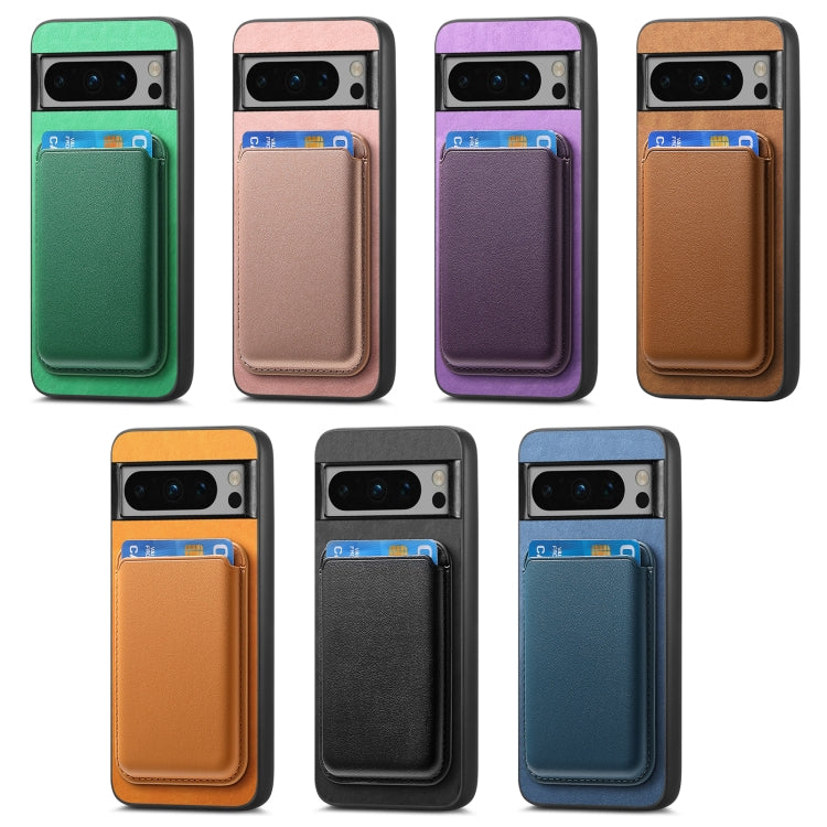 Retro Magsafe Card Bag PU Back Cover Phone Case, For Google Pixel 11 Pro XL, For Google Pixel 11, For Google Pixel 11 Pro, For Google Pixel 10 Pro XL, For Google Pixel 9a, For Google Pixel 9 Pro XL, For Google Pixel 9 Pro, For Google Pixel 9           ...