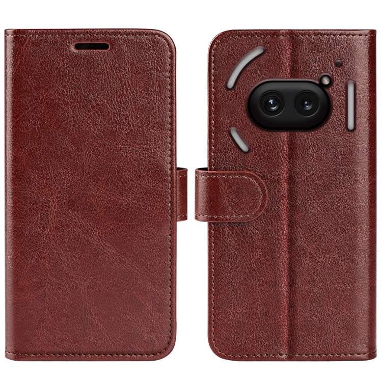 R64 Texture Horizontal Flip Leather Phone Case, For Nothing Phone 4b, For Nothing Phone 3a Lite, For Nothing Phone 3a, For Nothing Phone 3a Pro, For Nothing Phone 2a