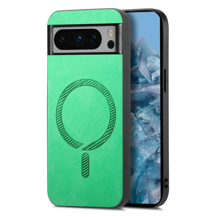 Retro Magsafe Magnetic PU Back Cover Phone Case, For Google Pixel 11 Pro XL, For Google Pixel 11, For Google Pixel 11 Pro, For Google Pixel 10 Pro XL, For Google Pixel 10, For Google Pixel 9a, For Google Pixel 9 Pro XL, For Google Pixel 8a             ...