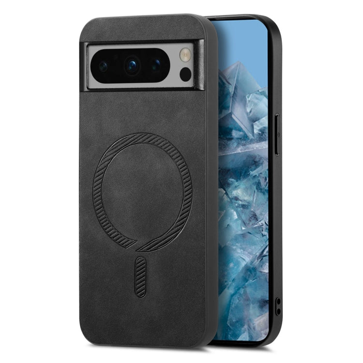 Retro Magsafe Magnetic PU Back Cover Phone Case, For Google Pixel 11 Pro XL, For Google Pixel 11, For Google Pixel 11 Pro, For Google Pixel 10 Pro XL, For Google Pixel 10, For Google Pixel 9a, For Google Pixel 9 Pro XL, For Google Pixel 8a             ...