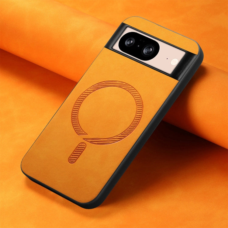 Retro Magsafe Magnetic PU Back Cover Phone Case, For Google Pixel 9 / 9 Pro