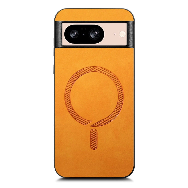Retro Magsafe Magnetic PU Back Cover Phone Case, For Google Pixel 9 / 9 Pro