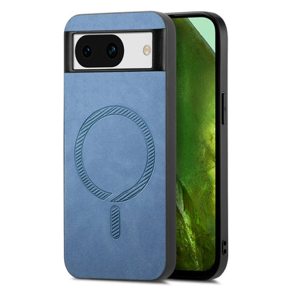 Retro Magsafe Magnetic PU Back Cover Phone Case, For Google Pixel 11 Pro XL, For Google Pixel 11, For Google Pixel 11 Pro, For Google Pixel 10 Pro XL, For Google Pixel 10, For Google Pixel 9a, For Google Pixel 9 Pro XL, For Google Pixel 8a             ...