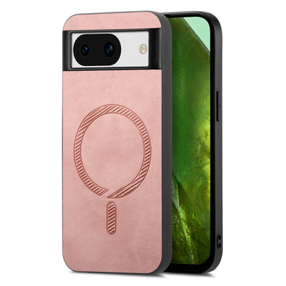 Retro Magsafe Magnetic PU Back Cover Phone Case, For Google Pixel 11 Pro XL, For Google Pixel 11, For Google Pixel 11 Pro, For Google Pixel 10 Pro XL, For Google Pixel 10, For Google Pixel 9a, For Google Pixel 9 Pro XL, For Google Pixel 8a             ...