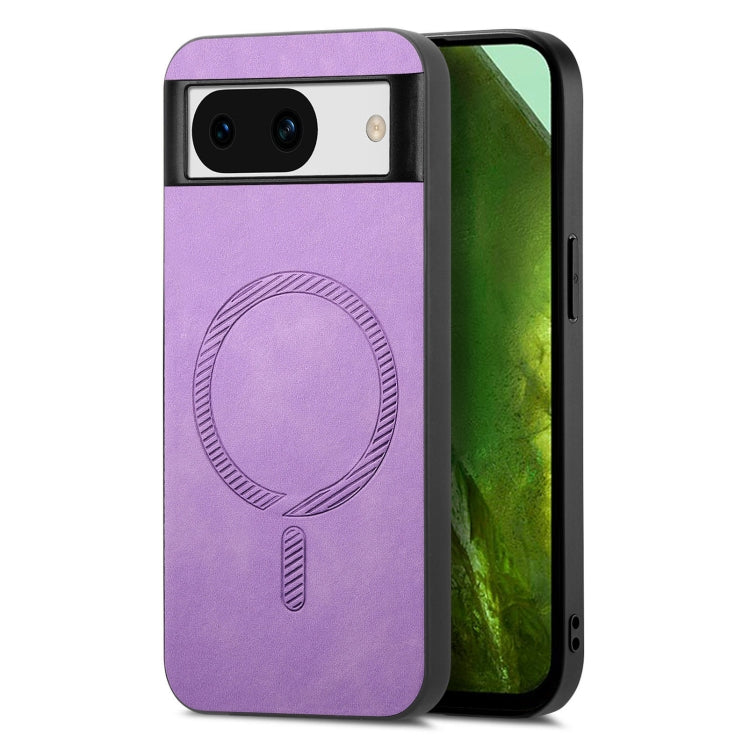 Retro Magsafe Magnetic PU Back Cover Phone Case, For Google Pixel 11 Pro XL, For Google Pixel 11, For Google Pixel 11 Pro, For Google Pixel 10 Pro XL, For Google Pixel 10, For Google Pixel 9a, For Google Pixel 9 Pro XL, For Google Pixel 8a             ...