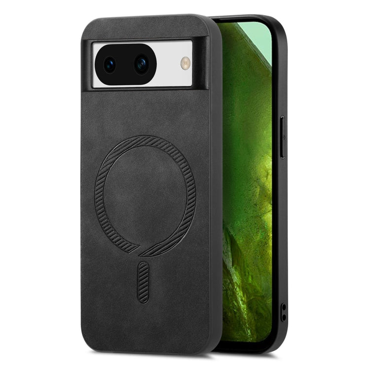 Retro Magsafe Magnetic PU Back Cover Phone Case, For Google Pixel 11 Pro XL, For Google Pixel 11, For Google Pixel 11 Pro, For Google Pixel 10 Pro XL, For Google Pixel 10, For Google Pixel 9a, For Google Pixel 9 Pro XL, For Google Pixel 8a             ...