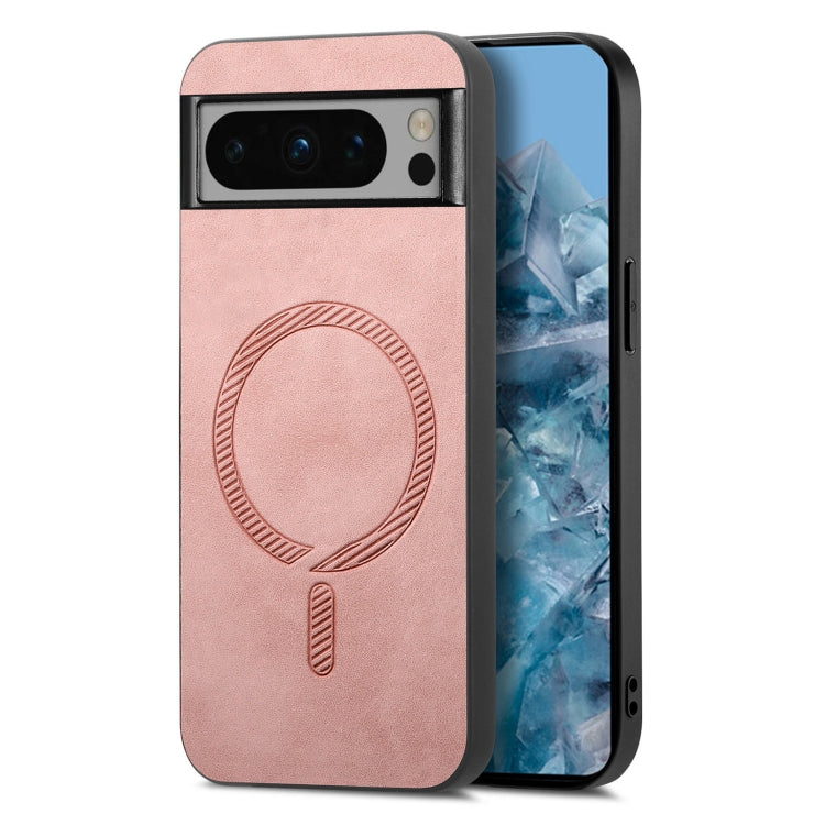 Retro Magsafe Magnetic PU Back Cover Phone Case, For Google Pixel 11 Pro XL, For Google Pixel 11, For Google Pixel 11 Pro, For Google Pixel 10 Pro XL, For Google Pixel 10, For Google Pixel 9a, For Google Pixel 9 Pro XL, For Google Pixel 8a             ...