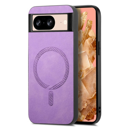 Retro Magsafe Magnetic PU Back Cover Phone Case, For Google Pixel 11 Pro XL, For Google Pixel 11, For Google Pixel 11 Pro, For Google Pixel 10 Pro XL, For Google Pixel 10, For Google Pixel 9a, For Google Pixel 9 Pro XL, For Google Pixel 8a             ...