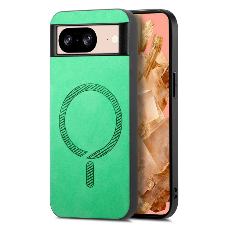 Retro Magsafe Magnetic PU Back Cover Phone Case, For Google Pixel 11 Pro XL, For Google Pixel 11, For Google Pixel 11 Pro, For Google Pixel 10 Pro XL, For Google Pixel 10, For Google Pixel 9a, For Google Pixel 9 Pro XL, For Google Pixel 8a             ...