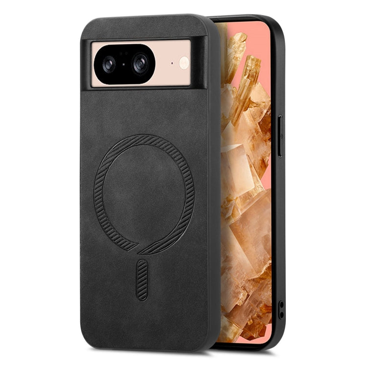 Retro Magsafe Magnetic PU Back Cover Phone Case, For Google Pixel 11 Pro XL, For Google Pixel 11, For Google Pixel 11 Pro, For Google Pixel 10 Pro XL, For Google Pixel 10, For Google Pixel 9a, For Google Pixel 9 Pro XL, For Google Pixel 8a             ...