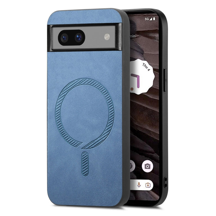 Retro Magsafe Magnetic PU Back Cover Phone Case, For Google Pixel 11 Pro XL, For Google Pixel 11, For Google Pixel 11 Pro, For Google Pixel 10 Pro XL, For Google Pixel 10, For Google Pixel 9a, For Google Pixel 9 Pro XL, For Google Pixel 8a             ...