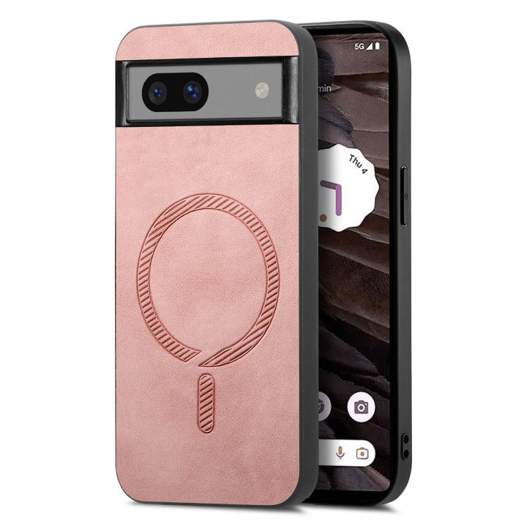 Retro Magsafe Magnetic PU Back Cover Phone Case, For Google Pixel 11 Pro XL, For Google Pixel 11, For Google Pixel 11 Pro, For Google Pixel 10 Pro XL, For Google Pixel 10, For Google Pixel 9a, For Google Pixel 9 Pro XL, For Google Pixel 8a             ...