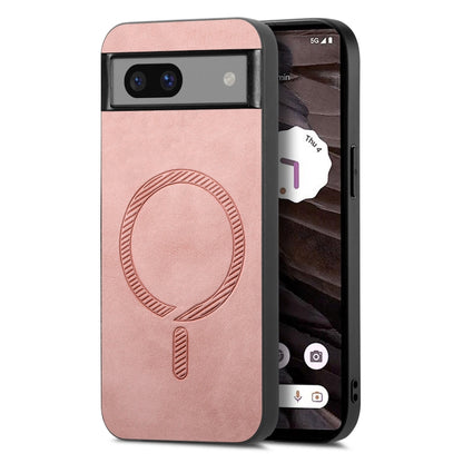 Retro Magsafe Magnetic PU Back Cover Phone Case, For Google Pixel 11 Pro XL, For Google Pixel 11, For Google Pixel 11 Pro, For Google Pixel 10 Pro XL, For Google Pixel 10, For Google Pixel 9a, For Google Pixel 9 Pro XL, For Google Pixel 8a             ...