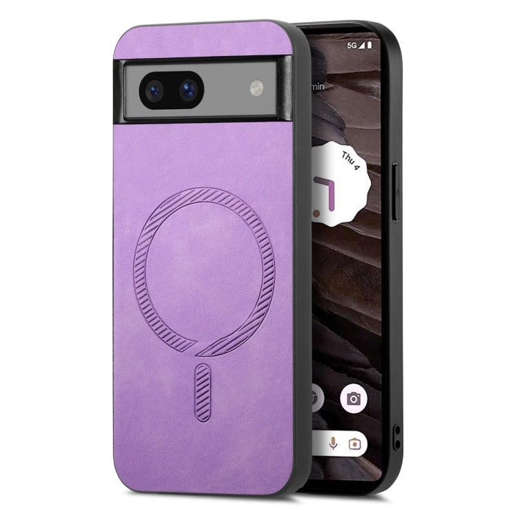 Retro Magsafe Magnetic PU Back Cover Phone Case, For Google Pixel 11 Pro XL, For Google Pixel 11, For Google Pixel 11 Pro, For Google Pixel 10 Pro XL, For Google Pixel 10, For Google Pixel 9a, For Google Pixel 9 Pro XL, For Google Pixel 8a             ...