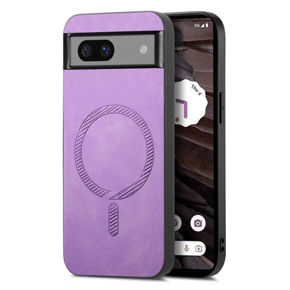 Retro Magsafe Magnetic PU Back Cover Phone Case, For Google Pixel 11 Pro XL, For Google Pixel 11, For Google Pixel 11 Pro, For Google Pixel 10 Pro XL, For Google Pixel 10, For Google Pixel 9a, For Google Pixel 9 Pro XL, For Google Pixel 8a             ...