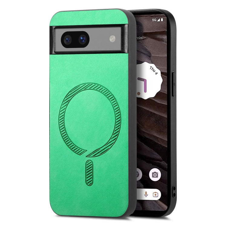 Retro Magsafe Magnetic PU Back Cover Phone Case, For Google Pixel 11 Pro XL, For Google Pixel 11, For Google Pixel 11 Pro, For Google Pixel 10 Pro XL, For Google Pixel 10, For Google Pixel 9a, For Google Pixel 9 Pro XL, For Google Pixel 8a             ...