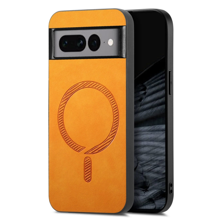 Retro Magsafe Magnetic PU Back Cover Phone Case, For Google Pixel 11 Pro XL, For Google Pixel 11, For Google Pixel 11 Pro, For Google Pixel 10 Pro XL, For Google Pixel 10, For Google Pixel 9a, For Google Pixel 9 Pro XL, For Google Pixel 8a             ...