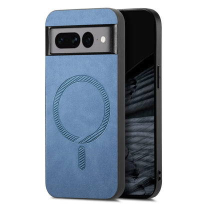 Retro Magsafe Magnetic PU Back Cover Phone Case, For Google Pixel 11 Pro XL, For Google Pixel 11, For Google Pixel 11 Pro, For Google Pixel 10 Pro XL, For Google Pixel 10, For Google Pixel 9a, For Google Pixel 9 Pro XL, For Google Pixel 8a             ...