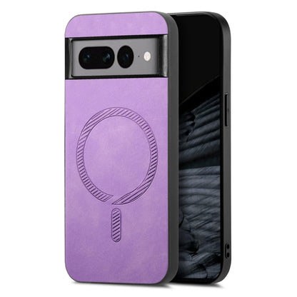 Retro Magsafe Magnetic PU Back Cover Phone Case, For Google Pixel 11 Pro XL, For Google Pixel 11, For Google Pixel 11 Pro, For Google Pixel 10 Pro XL, For Google Pixel 10, For Google Pixel 9a, For Google Pixel 9 Pro XL, For Google Pixel 8a             ...