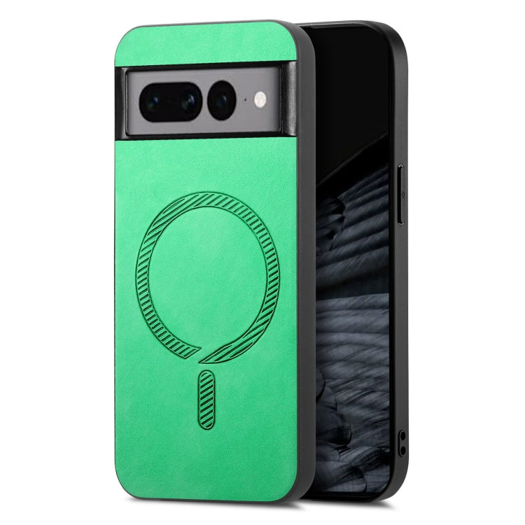 Retro Magsafe Magnetic PU Back Cover Phone Case, For Google Pixel 11 Pro XL, For Google Pixel 11, For Google Pixel 11 Pro, For Google Pixel 10 Pro XL, For Google Pixel 10, For Google Pixel 9a, For Google Pixel 9 Pro XL, For Google Pixel 8a             ...