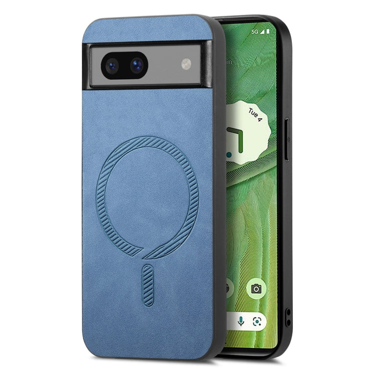 Retro Magsafe Magnetic PU Back Cover Phone Case, For Google Pixel 11 Pro XL, For Google Pixel 11, For Google Pixel 11 Pro, For Google Pixel 10 Pro XL, For Google Pixel 10, For Google Pixel 9a, For Google Pixel 9 Pro XL, For Google Pixel 8a             ...