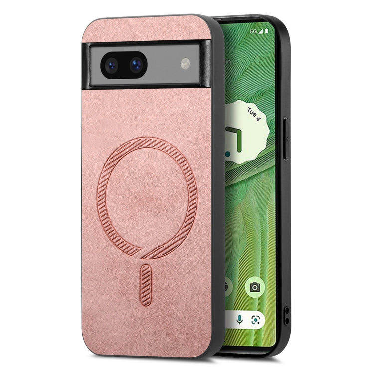 Retro Magsafe Magnetic PU Back Cover Phone Case, For Google Pixel 11 Pro XL, For Google Pixel 11, For Google Pixel 11 Pro, For Google Pixel 10 Pro XL, For Google Pixel 10, For Google Pixel 9a, For Google Pixel 9 Pro XL, For Google Pixel 8a             ...